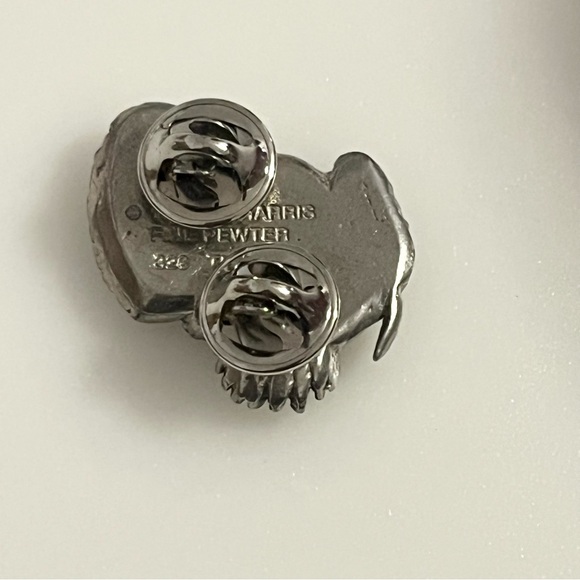 GG Harris 1992 Fine Pewter Turkey Brooch 328 Pin - Picture 6 of 10